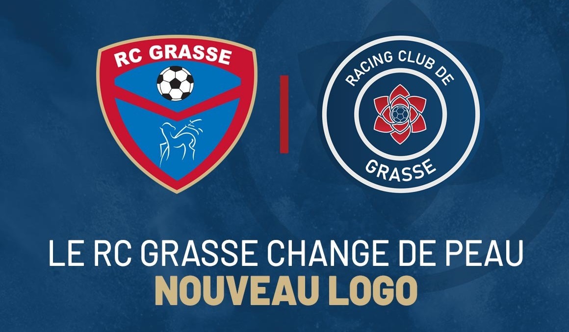 Le RC Grasse change de peau avec un nouveau logo