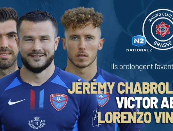 N2 : Lorenzo Vinci, Victor Abt et Jérémy Chabrolin seront grassois l’an prochain