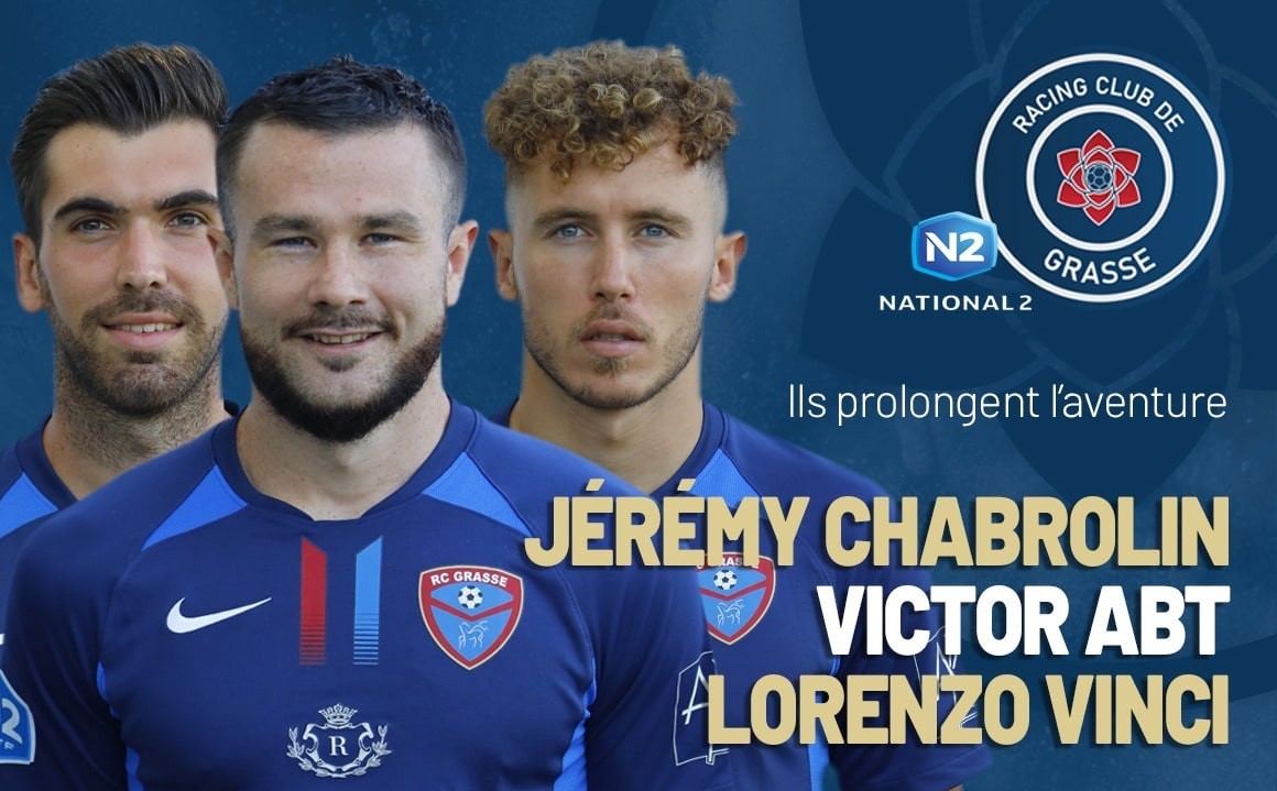 N2 : Lorenzo Vinci, Victor Abt et Jérémy Chabrolin seront grassois l’an prochain