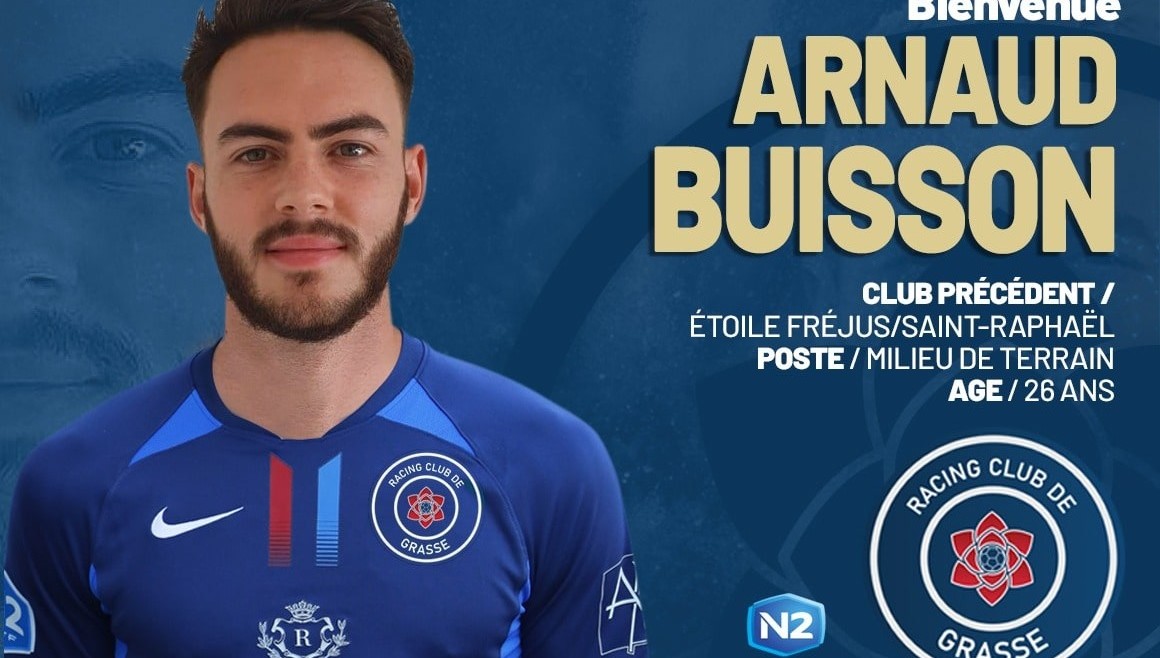 Arnaud Buisson rejoint le RC Grasse (officiel)