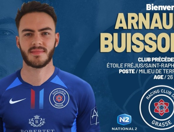 Arnaud Buisson rejoint le RC Grasse (officiel)