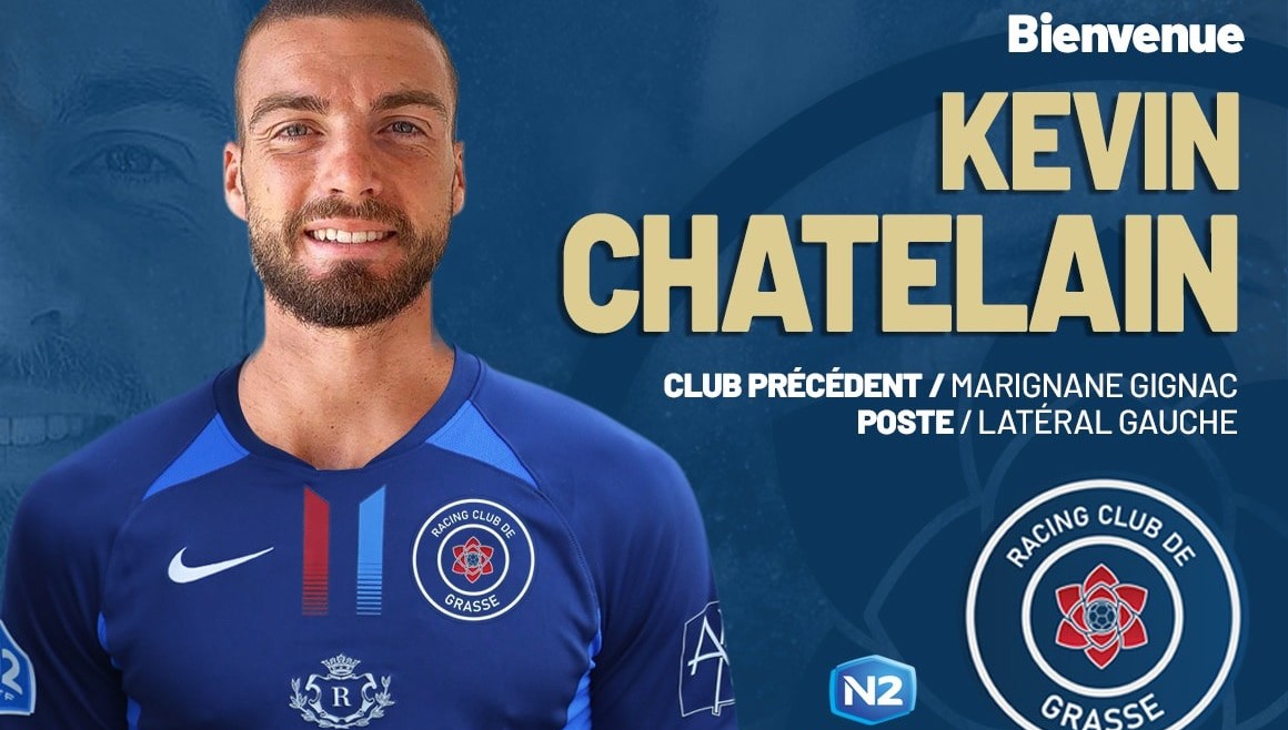 Kévin Châtelain s’engage avec le RC Grasse (officiel)