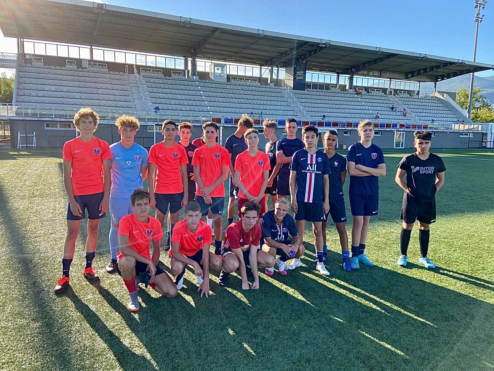 Dorian Derome (U17) : « Pratiquer un football agréable »