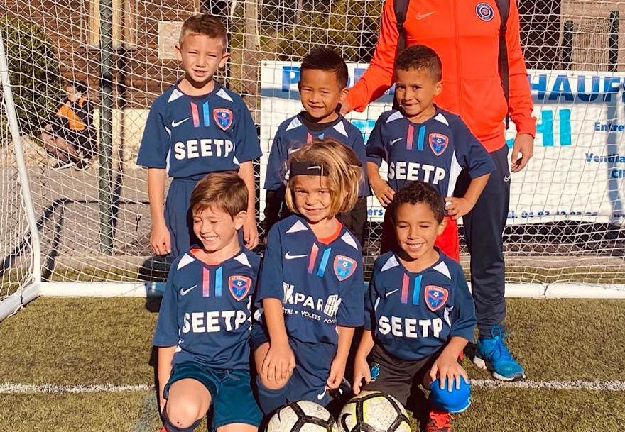 Les U7 à la fête malgré un protocole sanitaire strict