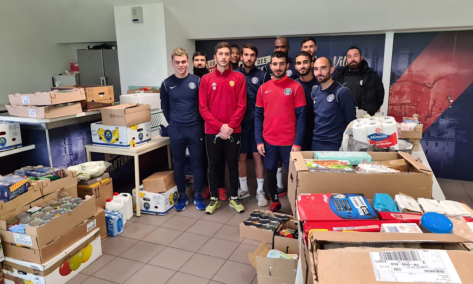 Action solidaire envers les sinistrés de la tempête Alex