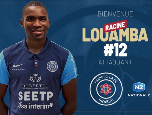 Racine Louamba rejoint le RC Grasse