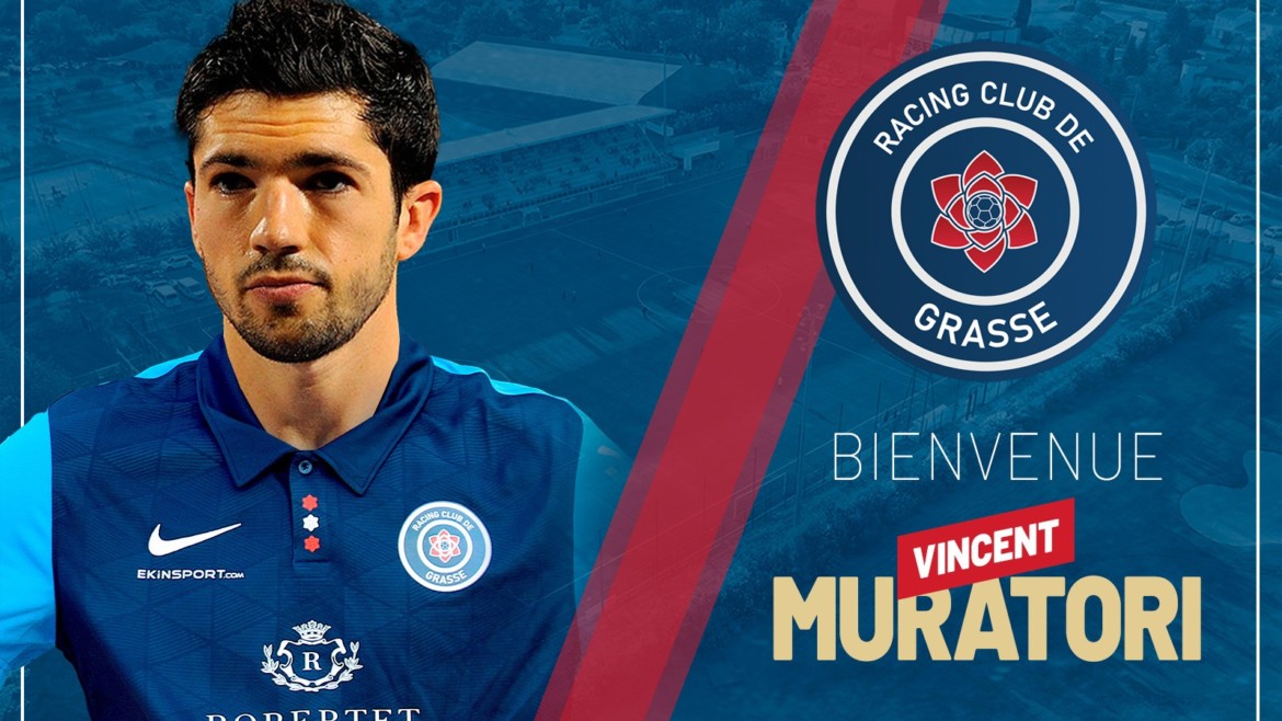 Vincent Muratori signe au RC Grasse