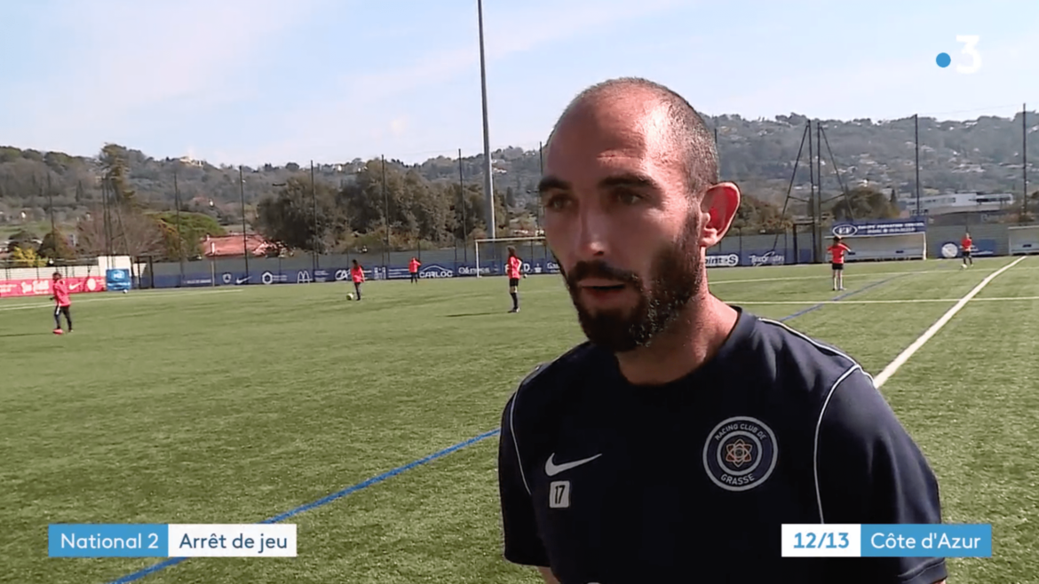 Nicolas Medjian, pour France 3 Côte d’Azur : « On ne comprend pas l’arrêt du championnat »