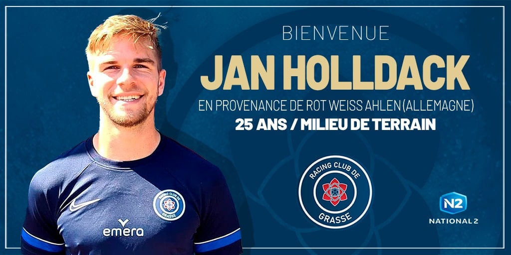 Jan Holldack rejoint le RC Grasse