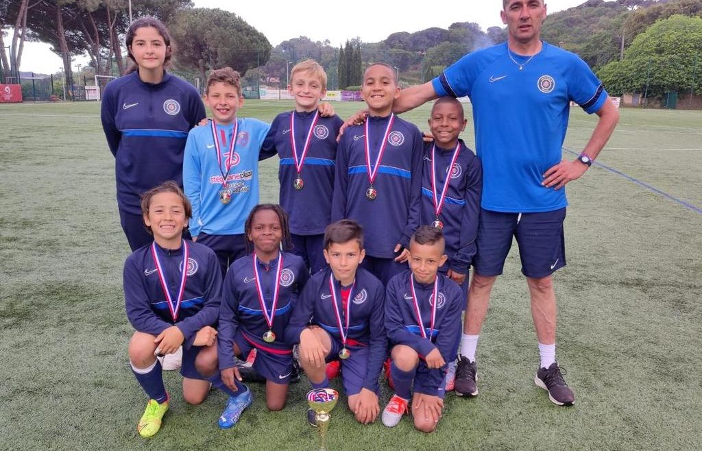 Les U10 de Fred Munuera reviennent de Ramatuelle avec les honneurs