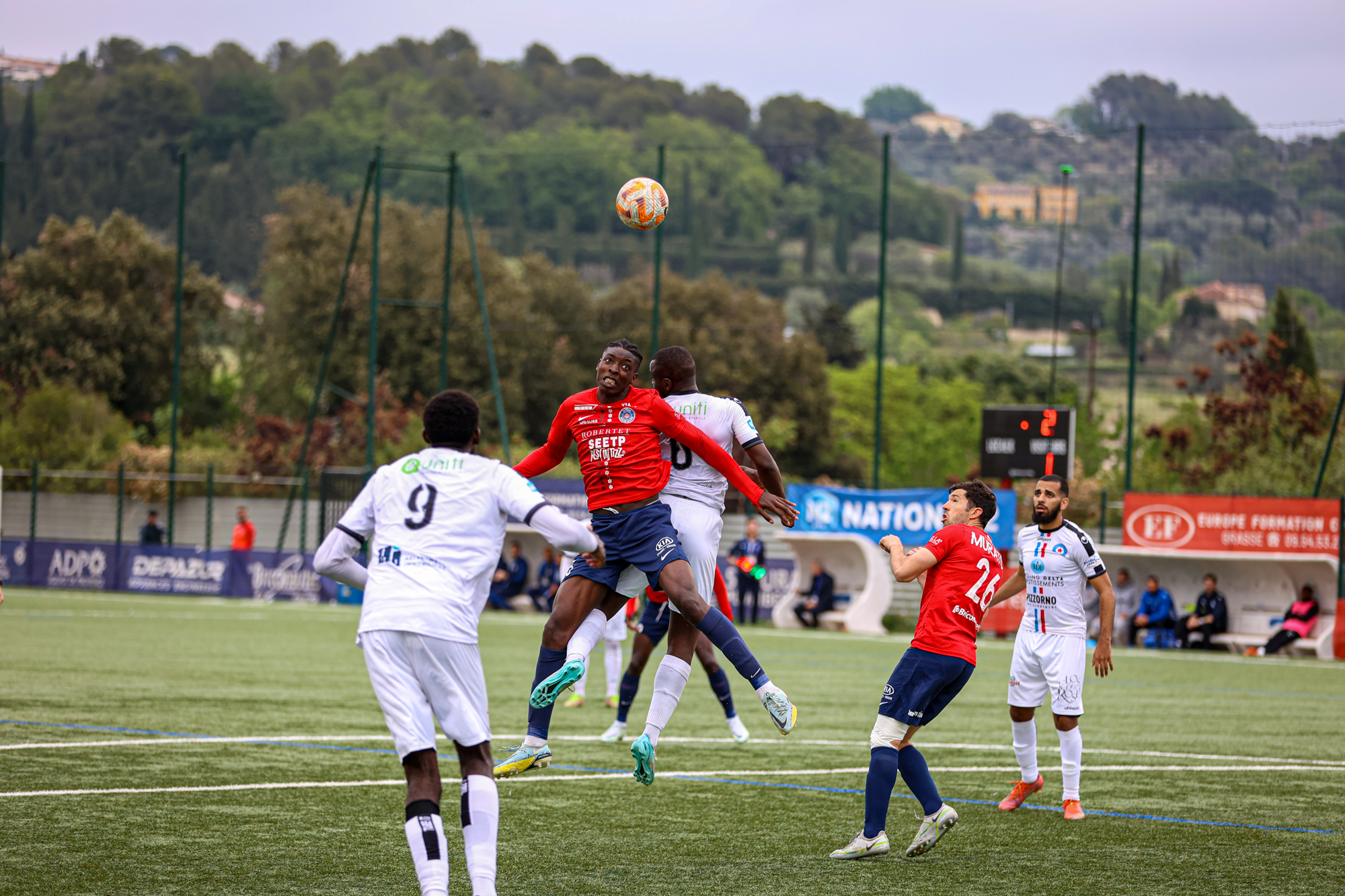 National 2 : Première défaite depuis quatre mois pour le RC Pays de Grasse