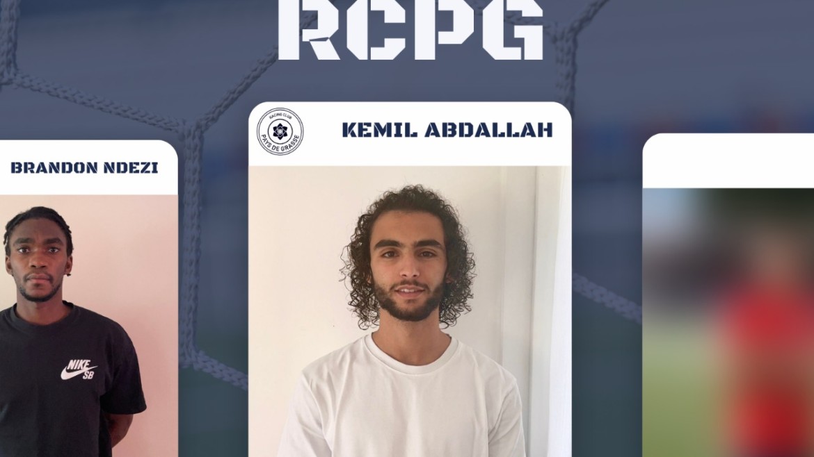 Communiqué : Kémil Abdallah, nouvelle recrue du RC Pays de Grasse