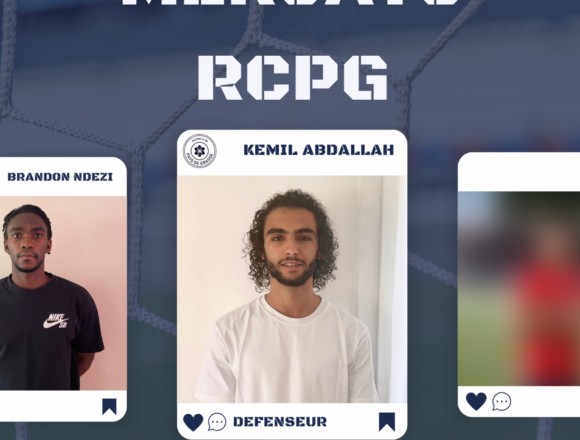 Communiqué : Kémil Abdallah, nouvelle recrue du RC Pays de Grasse