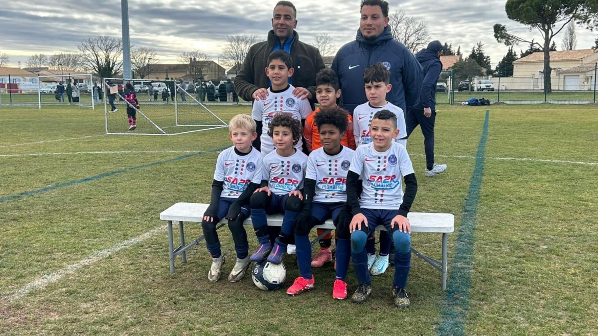 Montassar Gallaoui, coach des U8-1 « À cet âge-là, c’est important qu’ils s’amusent tout en apprenant. »