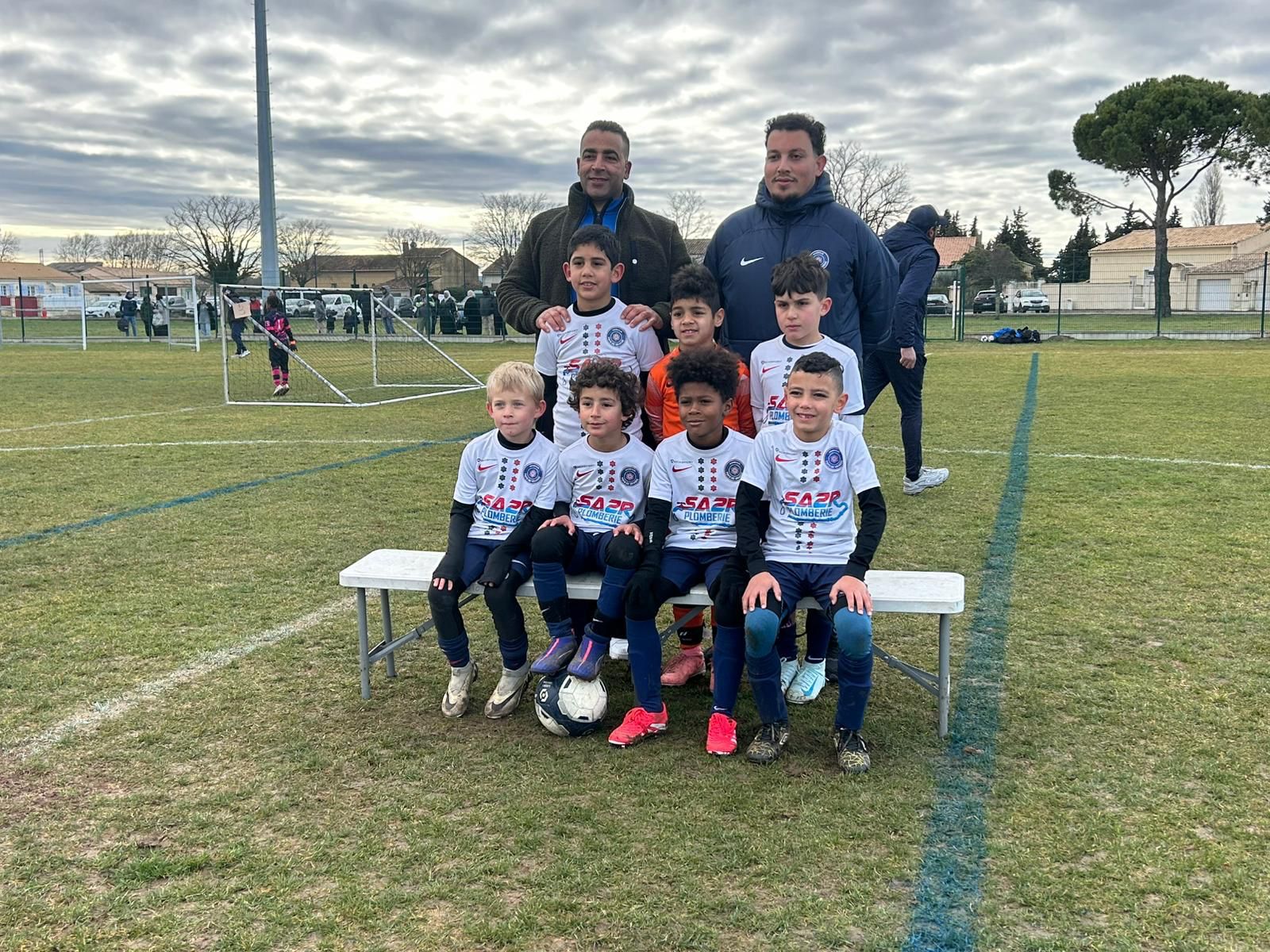 Montassar Gallaoui, coach des U8-1 « À cet âge-là, c’est important qu’ils s’amusent tout en apprenant. »
