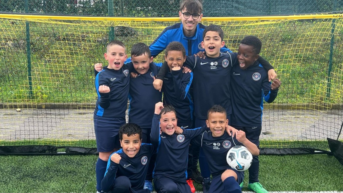 Adelino Amin, éducateur des U8-3 et U10-3 « Toujours prendre du plaisir et ne jamais baisser les bras »