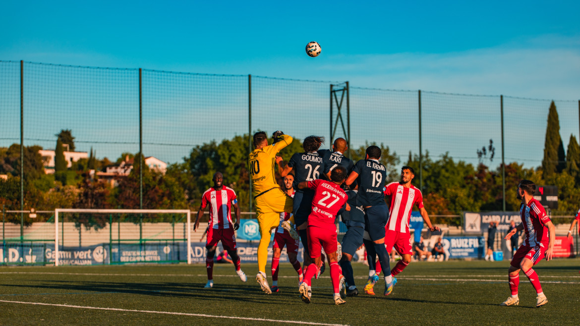 National 2 : Le RC Pays de Grasse fait match nul face à l’AS Cannes (1-1)